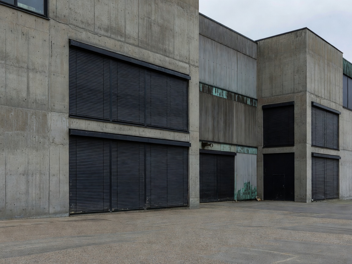 Berghain industrial exterior facade Berlin club architecture